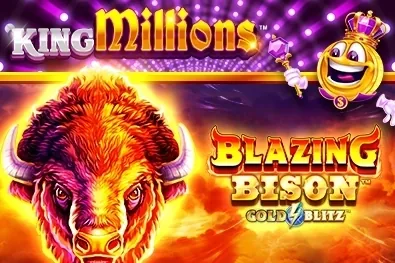 Blazing Bison Gold Blitz King Millions